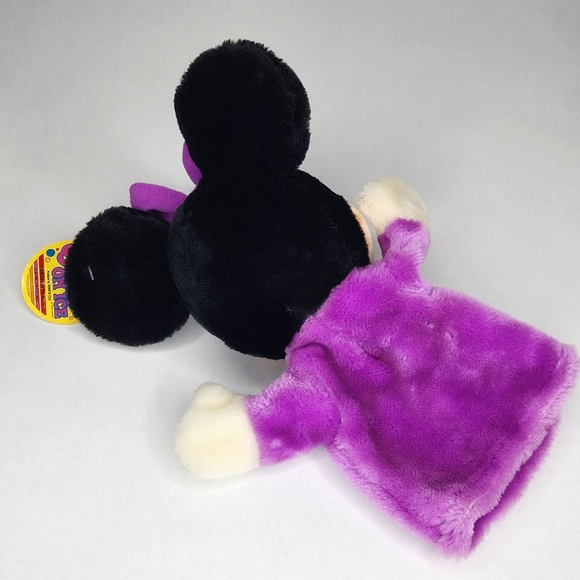 Vintage Walt Disney Minnie Mouse Plush Hand Puppet 80s 90s Nostalgia NWT Gift - Picture 3 of 3